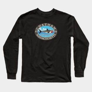 Chatham, Massachusetts (Cape Cod), Great White Shark Long Sleeve T-Shirt